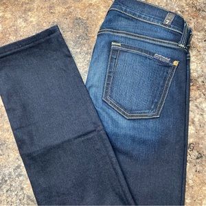 7 For All Mankind the modern straight jean